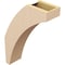 Ekena Millwork 5-inch W x 16-inch D x 22-inch H Thorton Rough Cedar Woodgrain TimberThane Knee Brace, Primed BRCUR05X16X22THRRCPR - alternate 6